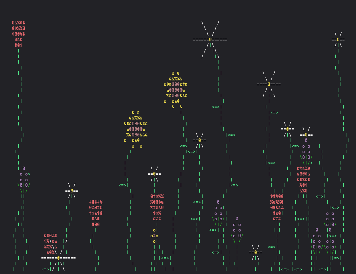 The screensaver running (flores -f rose,daisy,sunflower,lavander)